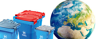 P. Henkel Abfallbehälter Vertrieb weltweit