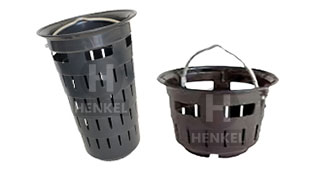 P. Henkel Schlitzeimer aus Kunststoff