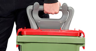 P. Henkel Gefahrgutbehälter UN-BOXX60 mit optionalem Verlängerungsgriff