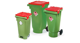 P. Henkel Gefahrgutbehälter grün UN-BOXX 60 l, 120 l und 200 l